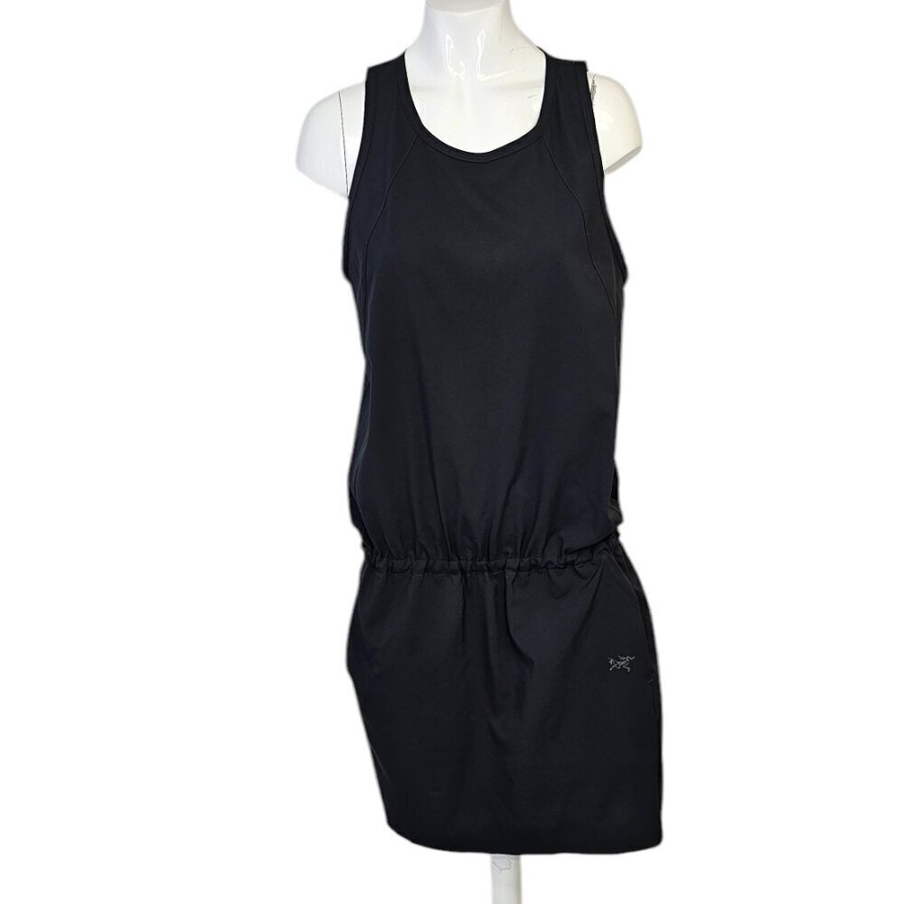 Arc'teryx Womens Contenta Dress Black Size Small UPF Drop Waist Moisture Wicking